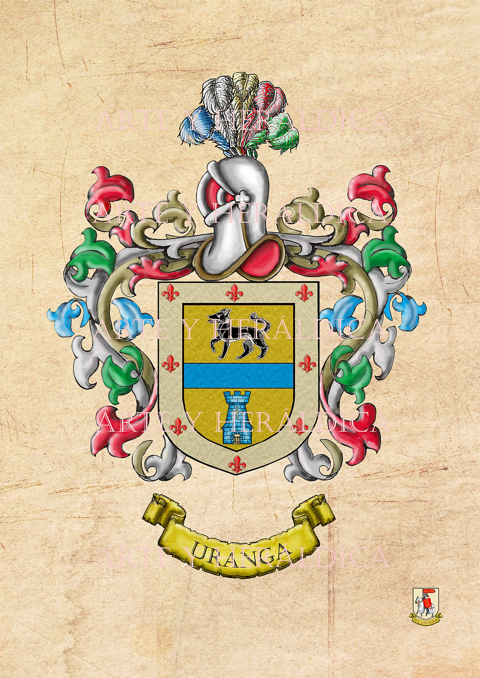 escudo del apellido Uranga