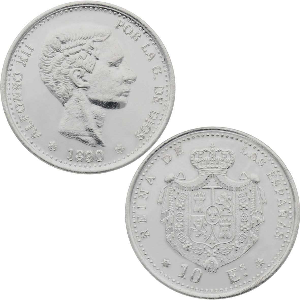 Arras Alfonsinas en Plata de Ley