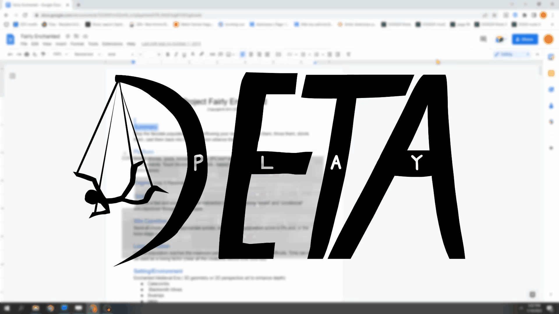 Fairly Enchanted Game Doc.gif