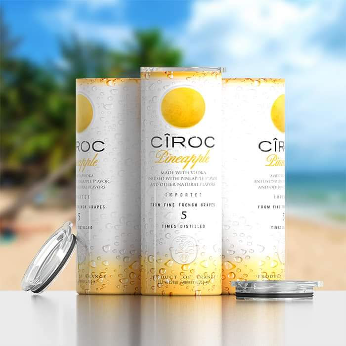 Thumbnail: Ciroc 20oz Skinny Tumblers 