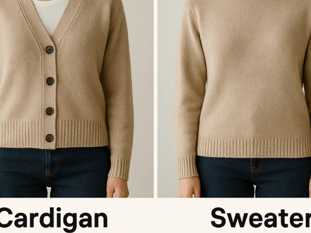 Difference Between Cardigan and Sweater: Clear Guide