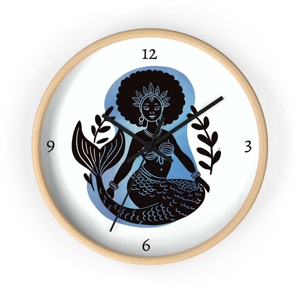 Thumbnail: Mermaid Wall Clock