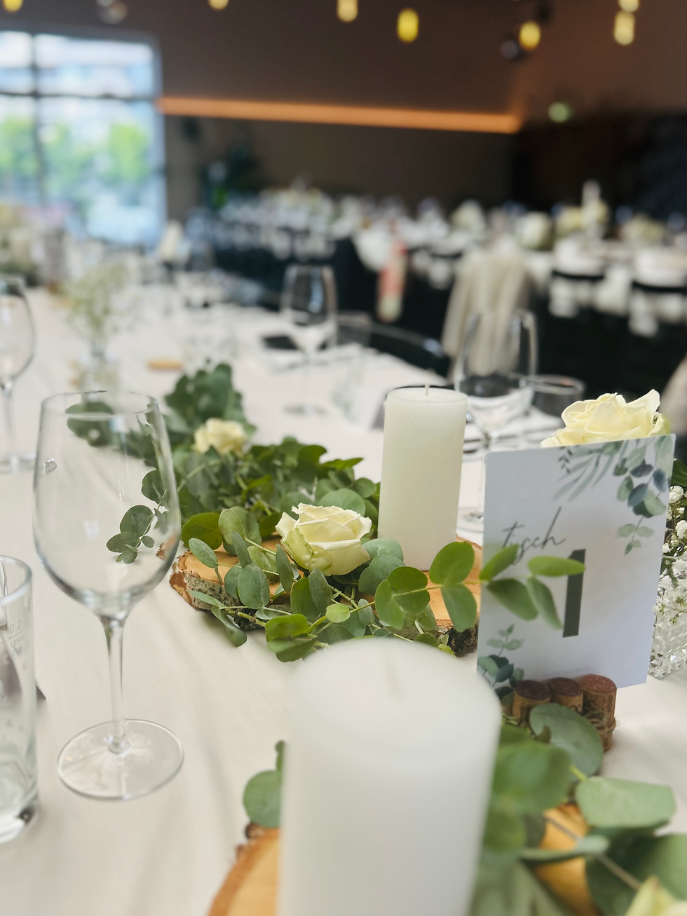 Tischdekoration Hochzeit