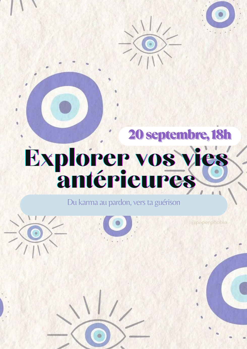 Conférence: Explorer vos vies antérieures