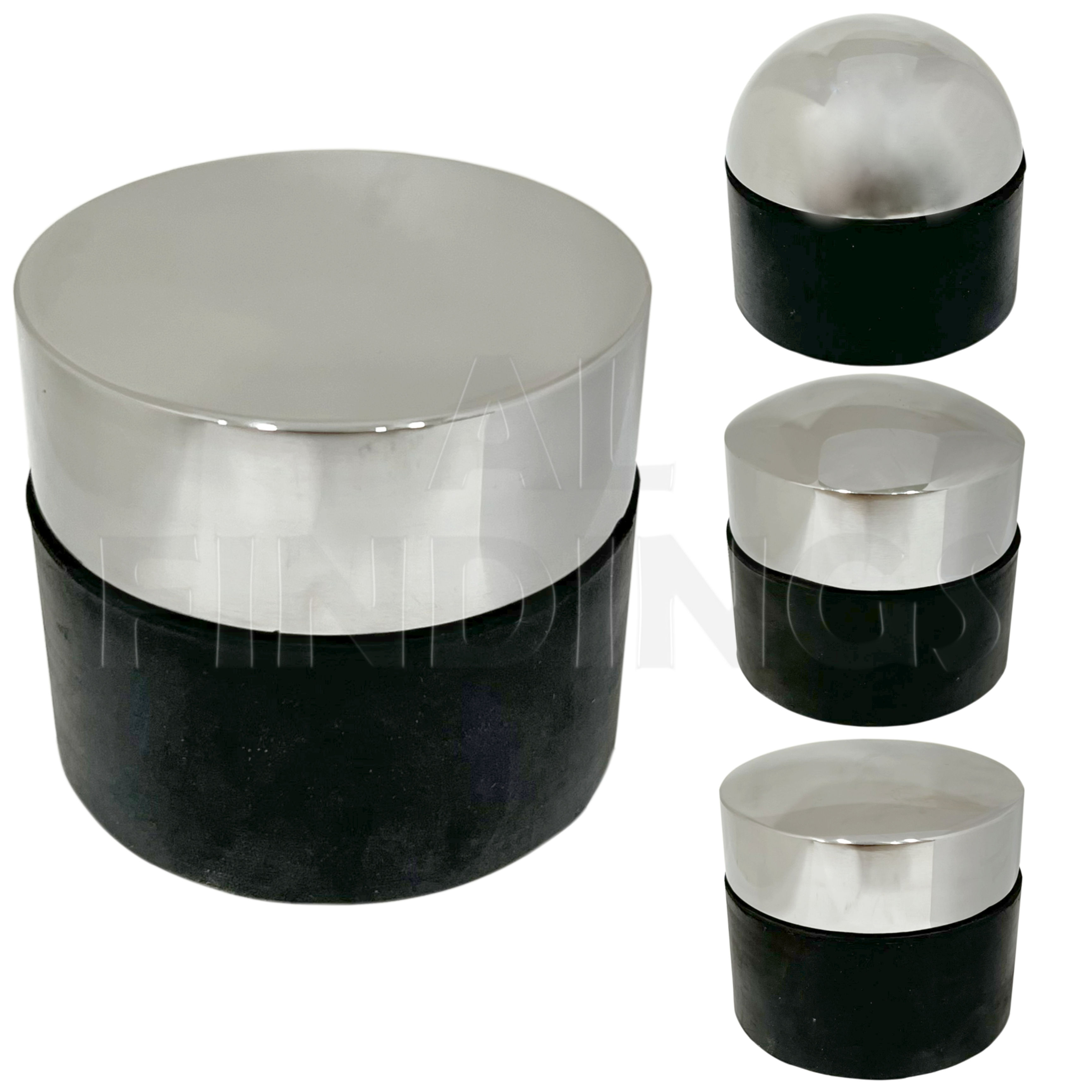 Set 4 Anvils Rubber Base