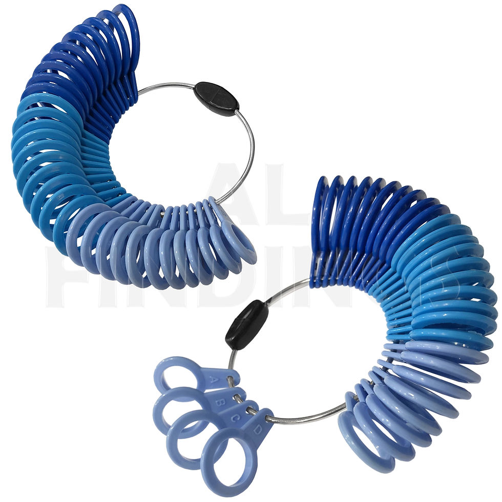 Thumbnail: UK Ring Sizer Stick & Finger Gauge