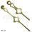 Thumbnail: 2x Gold No.34 H-53 M-72 Clock Hand