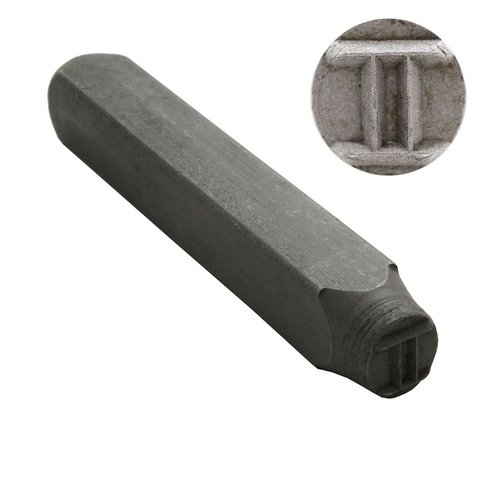 Thumbnail: Zodiac Star Sign Metal Punch Stamps : 6mm