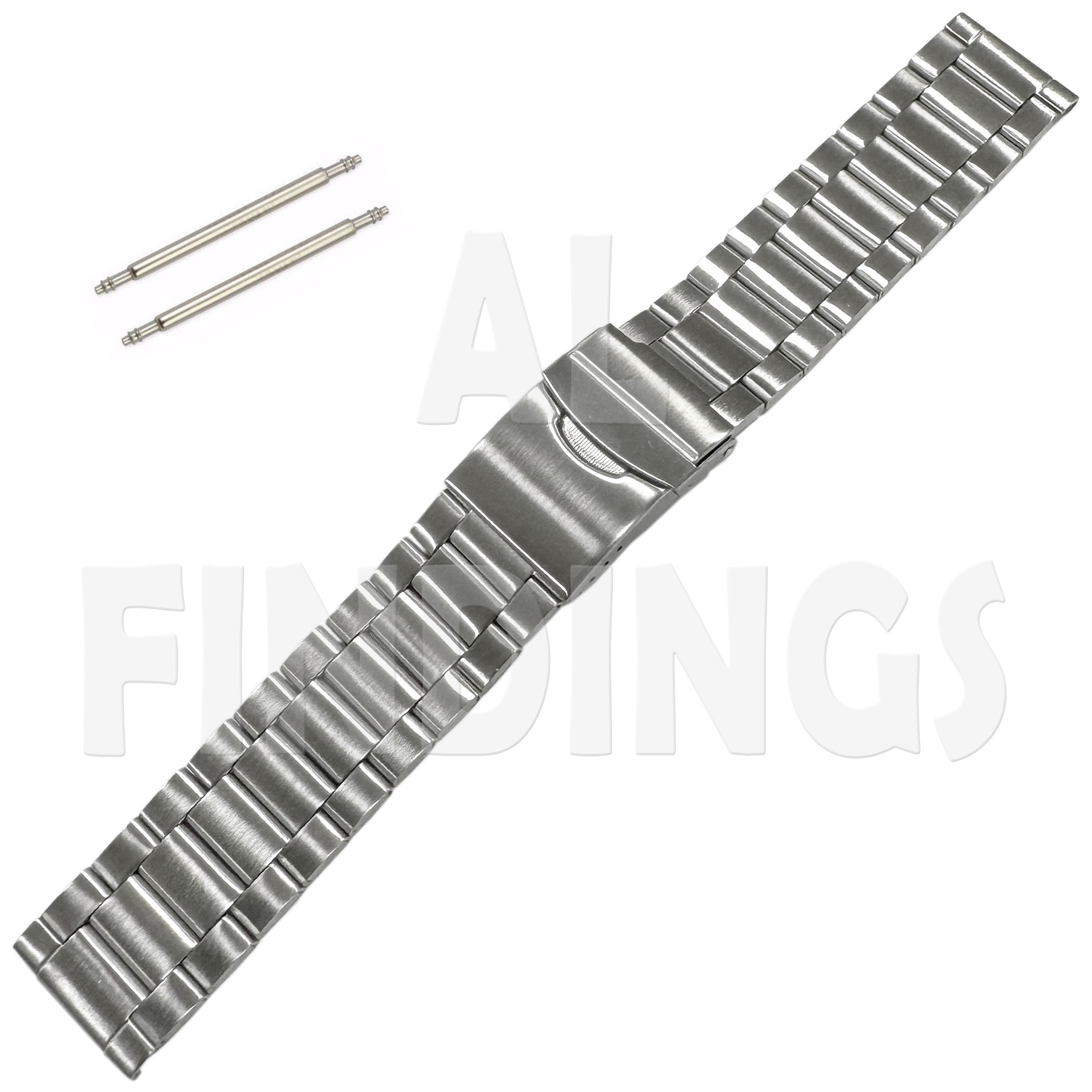 24mm Stainless Steel Watch Strap