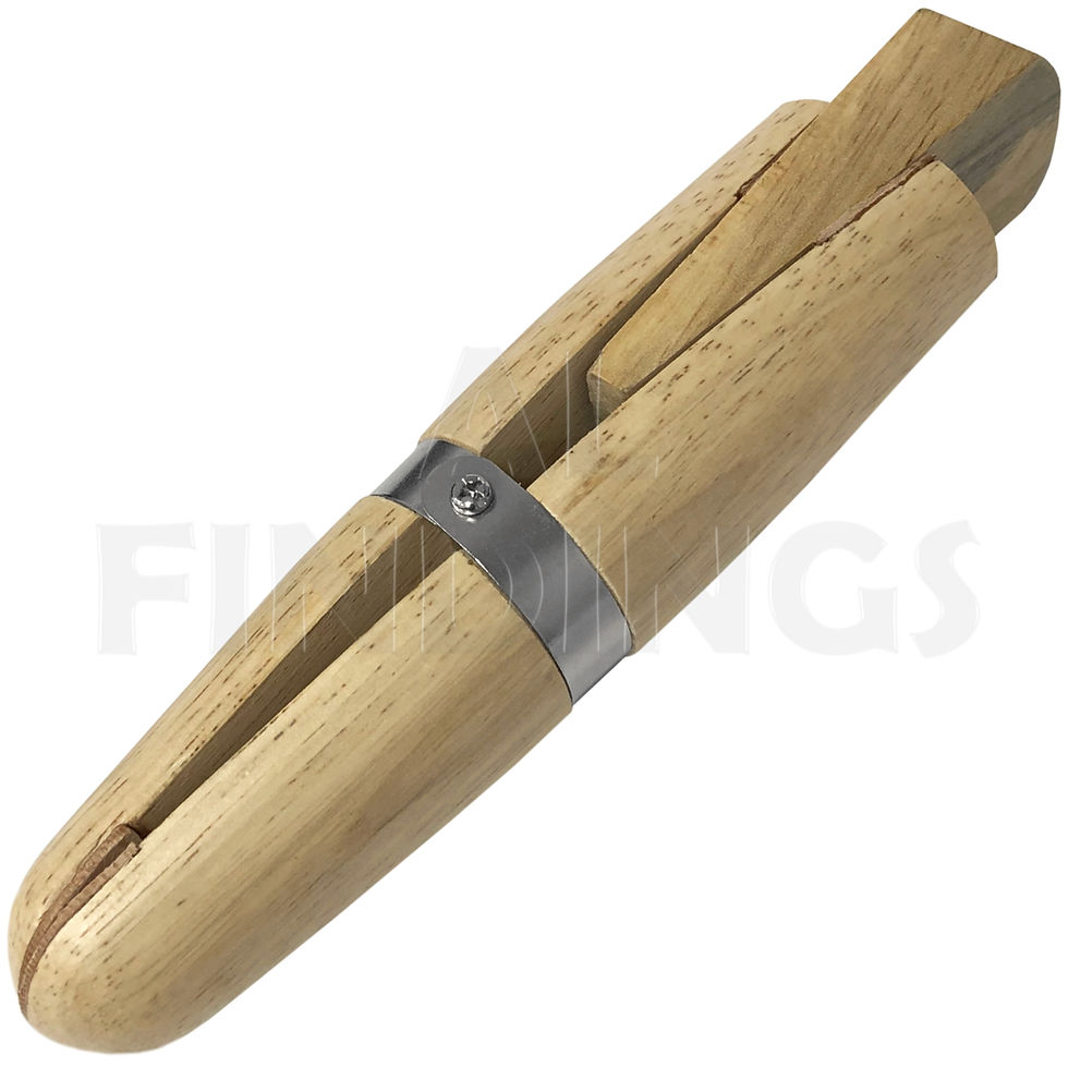 Thumbnail: 6 Setting Tools and Ring Clamp With Wedge