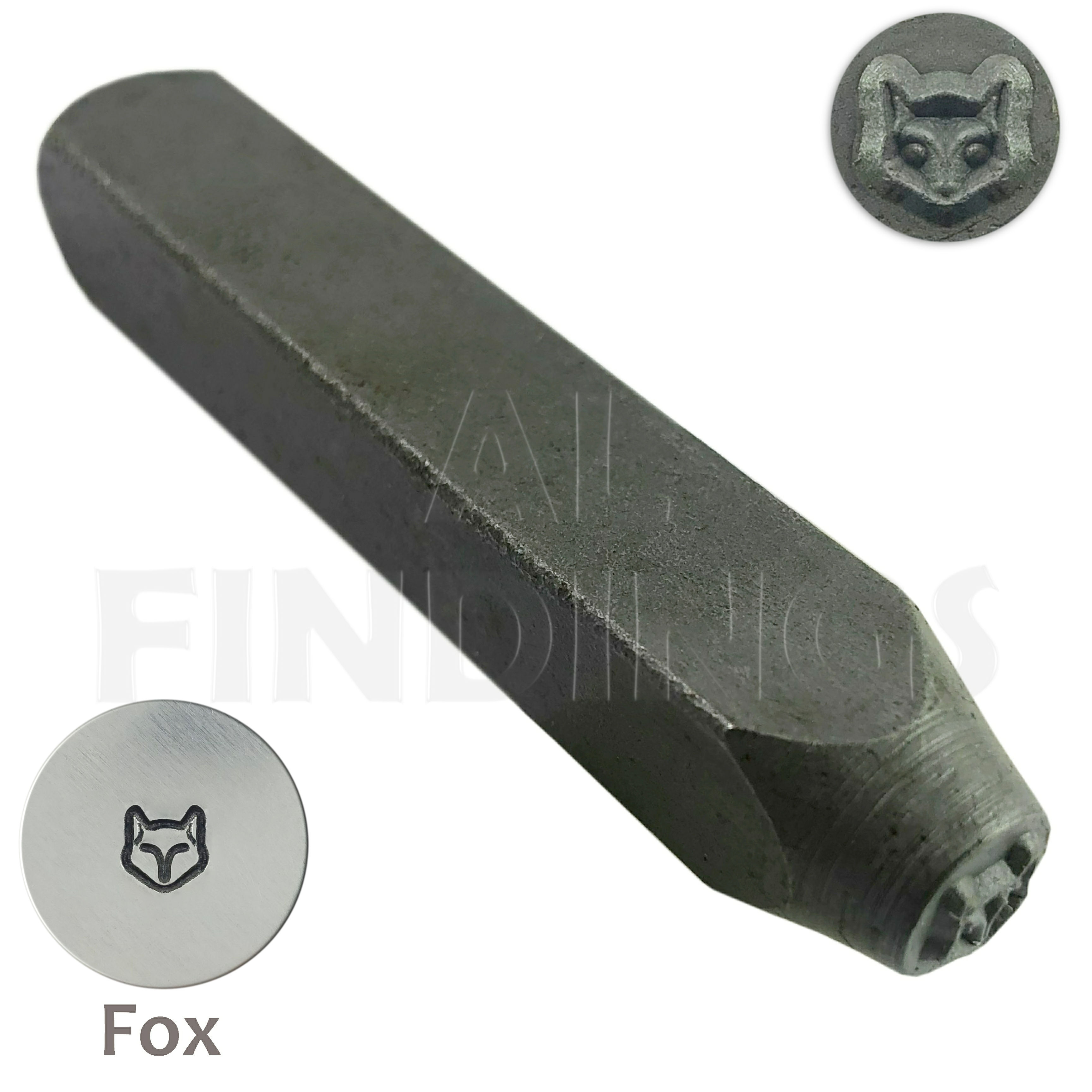 6mm Fox Design Stamp