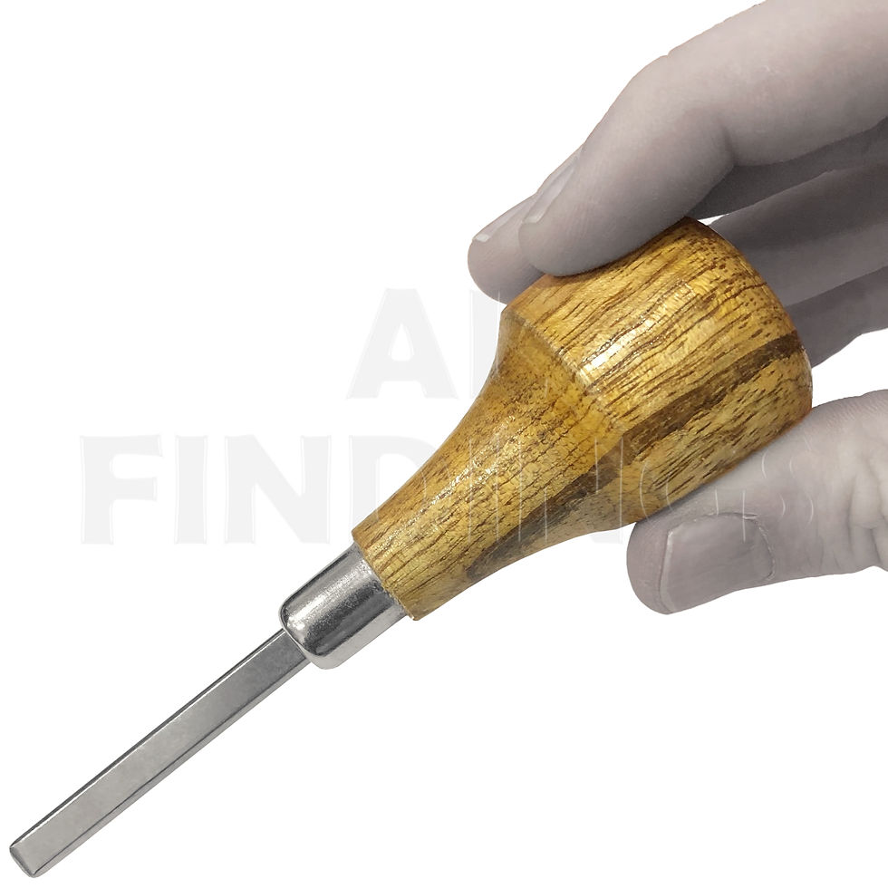 Thumbnail: Set of 6 Bezel Burnisher Tools & Spring Clamp
