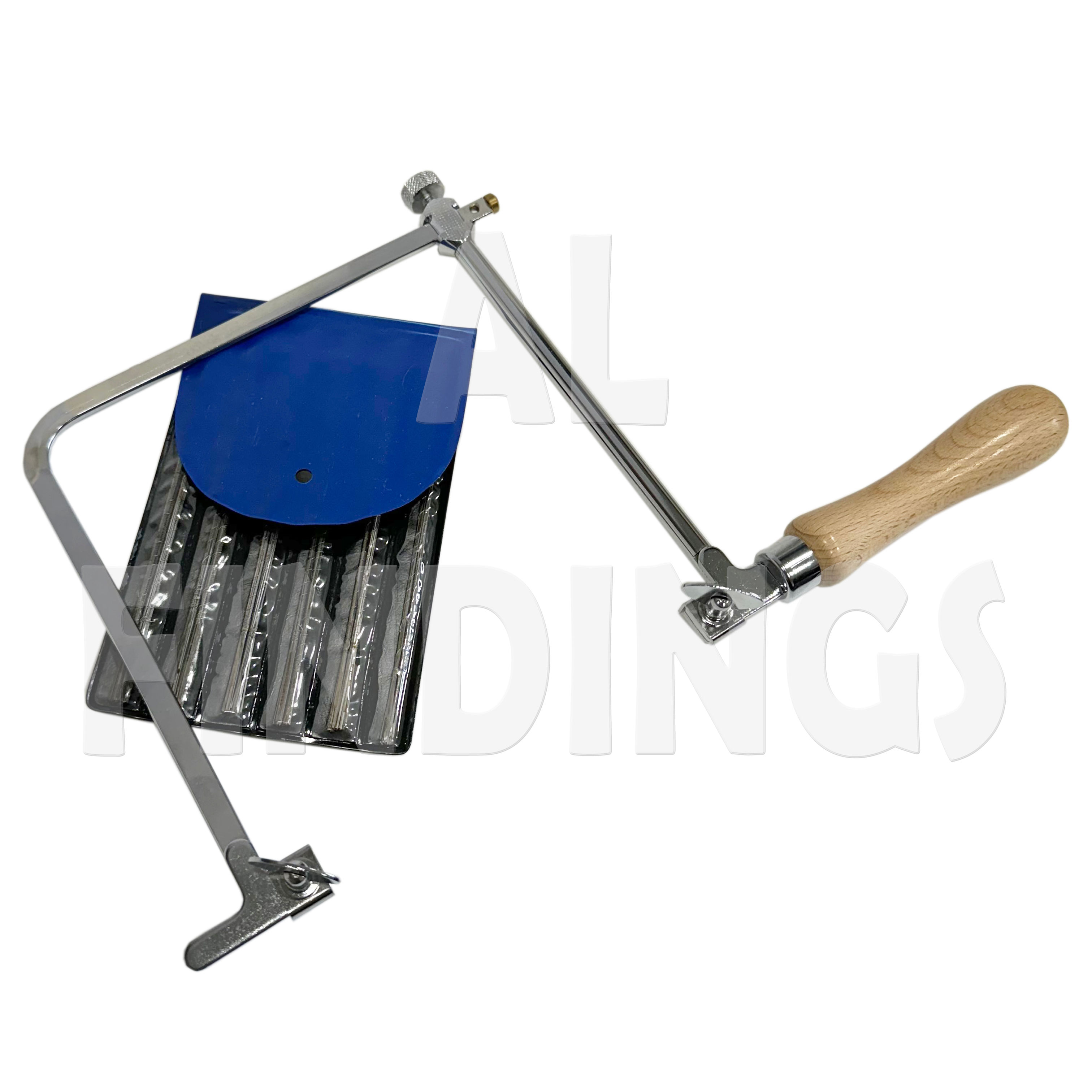 6" High Saw Frame with 1/0-6/0 Blades