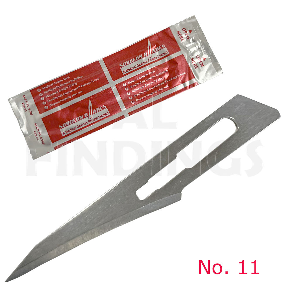 Thumbnail: Sterile Stainless Steel Mould Cutting Blades
