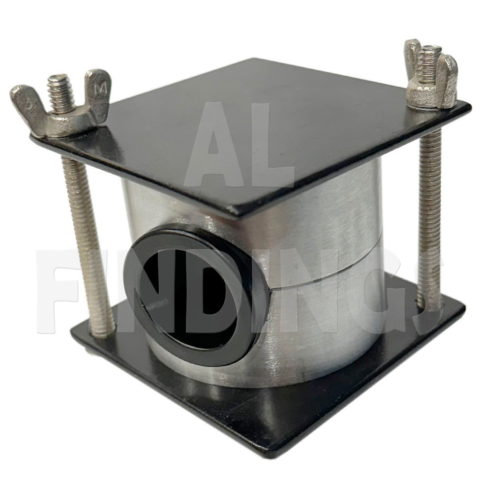 Thumbnail: Medium 60mm Sand Casting Mould Aluminium Traditional Sand Flask Delft Style