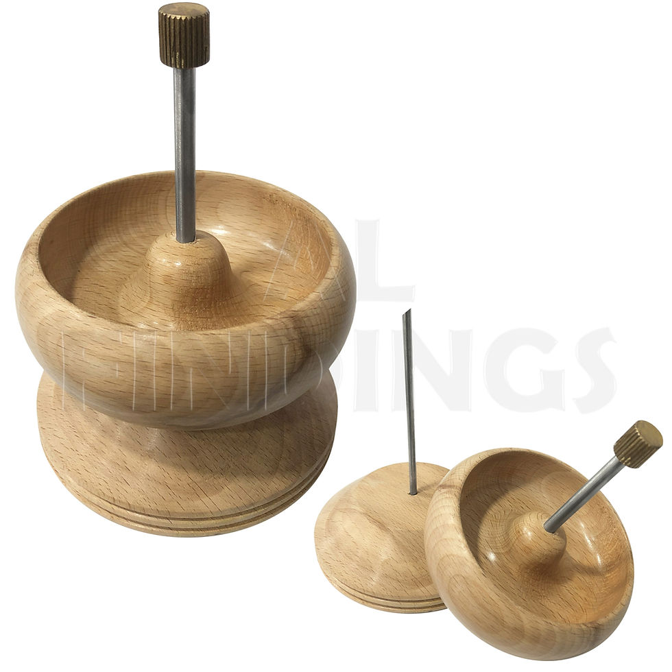 Thumbnail: Extra Large Wooden Bead Spinner & Needle Set