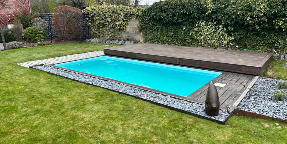 Photo piscine container