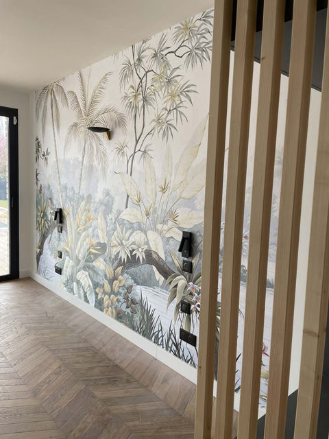 couloir et prises de courant