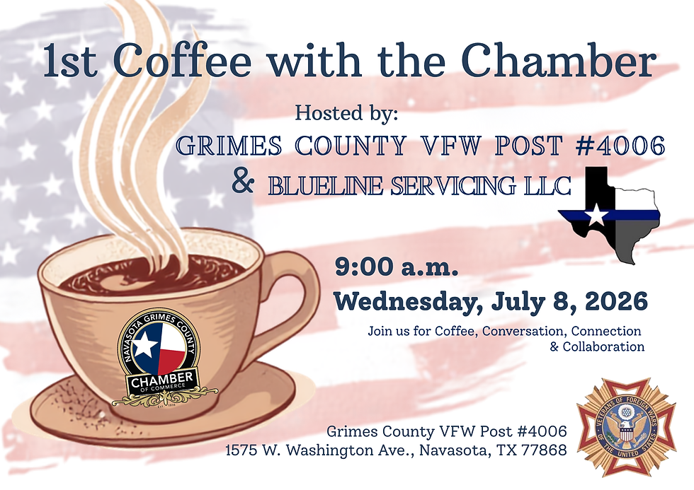 July's 1st Coffee w/ the Chamber