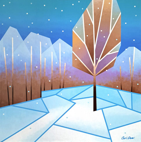 Denys Golden NNC Gallery London Project 2023 Collective 23 snow and three