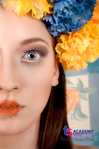 Fotografia artistica di make-up fantasy per progetto Dolls Vanessa Rusci