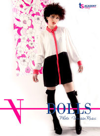 Ritratto espressivo make-up artist progetto Dolls Vanessa Rusci