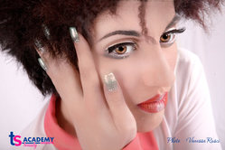 Trasformazione make-up artist in bambola vivente - progetto Dolls