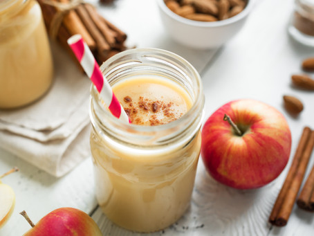 High Protein Apple Pie Smoothie