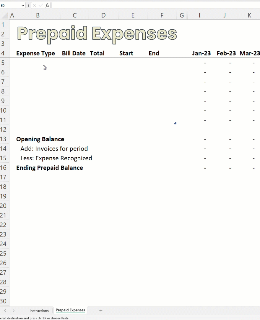 Calculate amortization