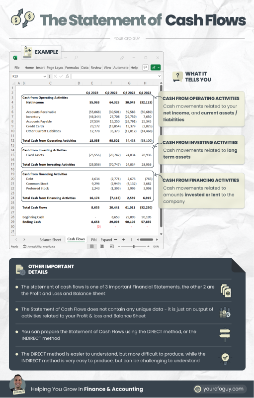 The Statement of Cash Flows