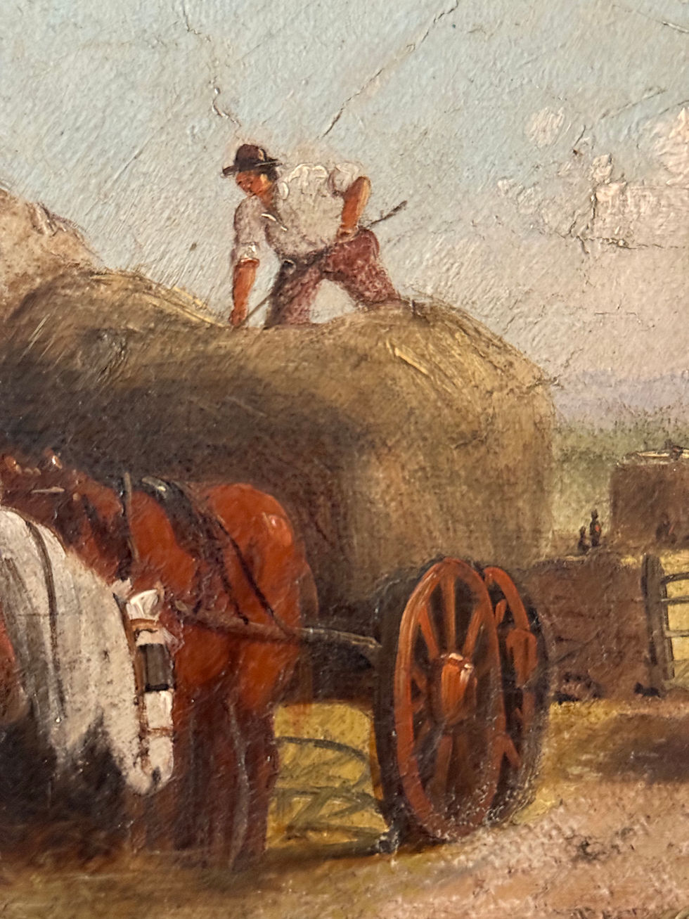 Thumbnail: Haymaking at Kingweston Point
