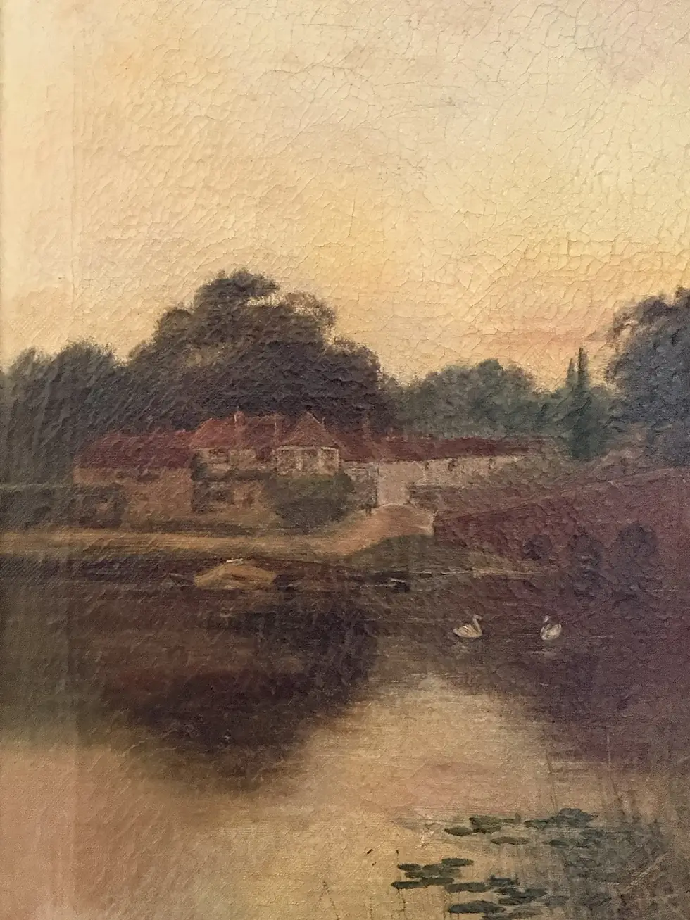 Thumbnail: River Landscape at Sunset