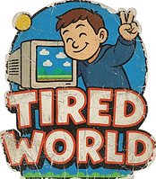 TiredWorldLogo_Aged