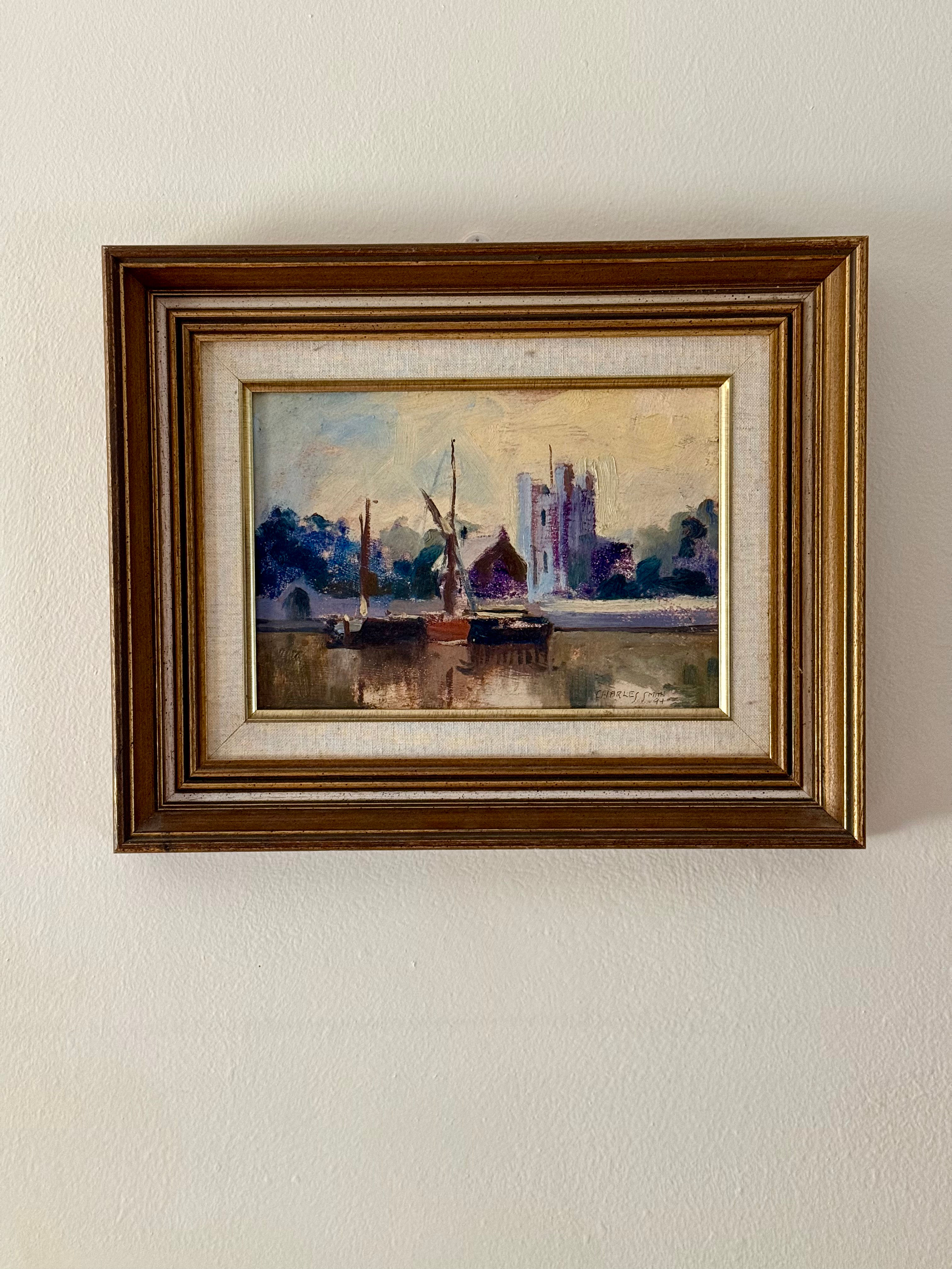 Moorings at Evening Light