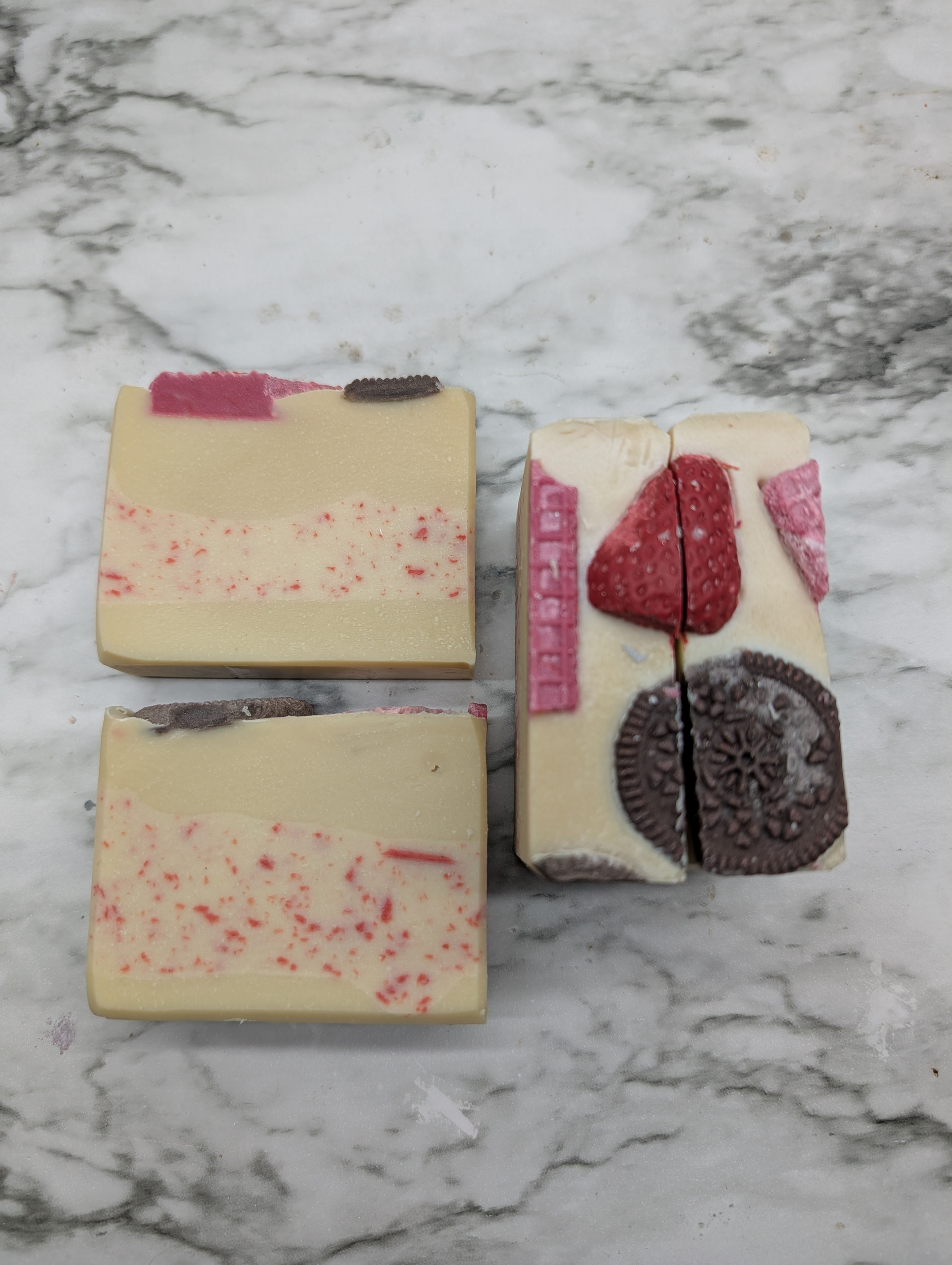 Strawberry Cheesecake Soap Bar