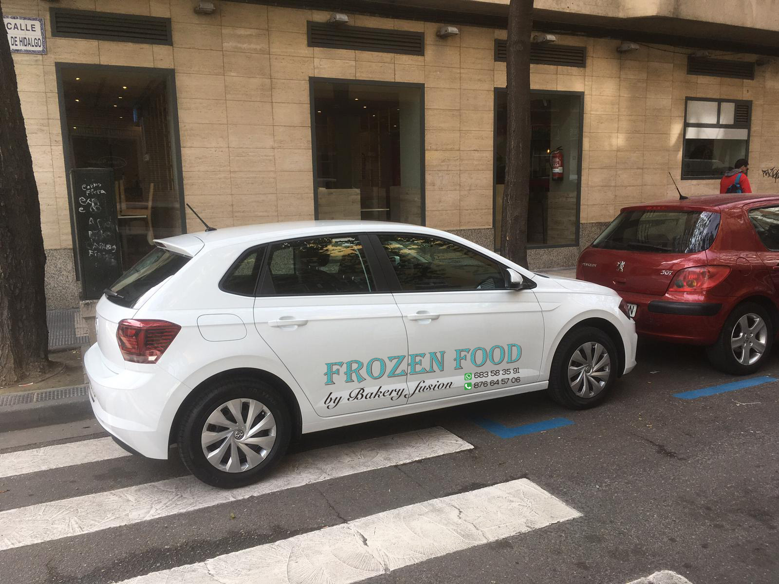 Rotulación coche Frozen Food