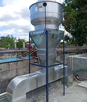 Instalación de Extractor tipo hongo