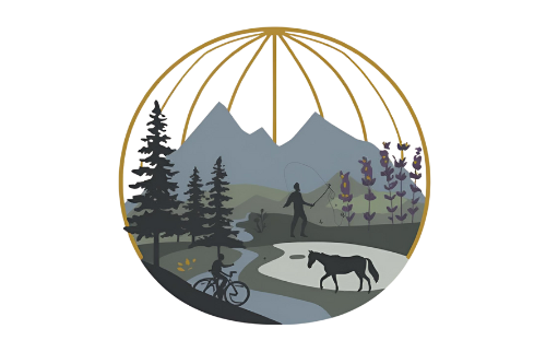 Circular Logo with Gold Dome and River (3).png
