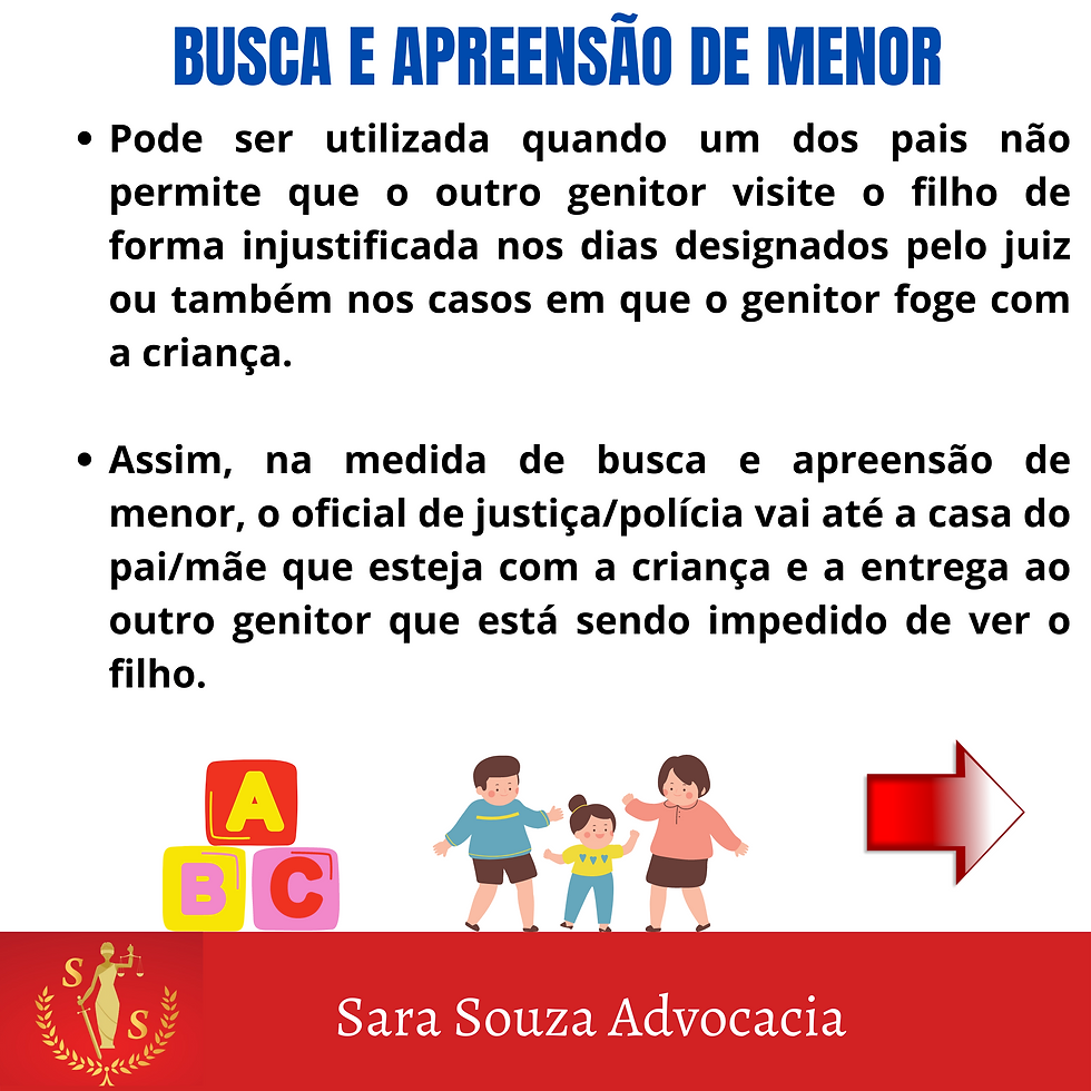 Como funciona a ação de busca e apreensão de menor?