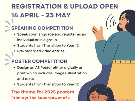 Language Fest 2025 - Registration is now open