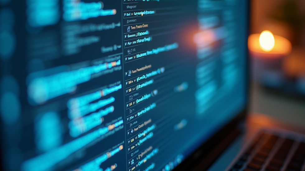 Eye-level view of a digital legal research platform on a computer screen