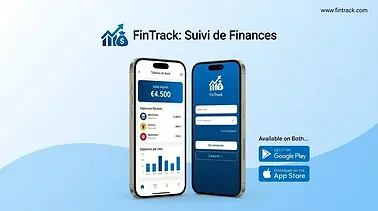 Application mobile de gestion financière permettant le suivi du budget et des dépenses en Suisse, développée pour iOS et Android.