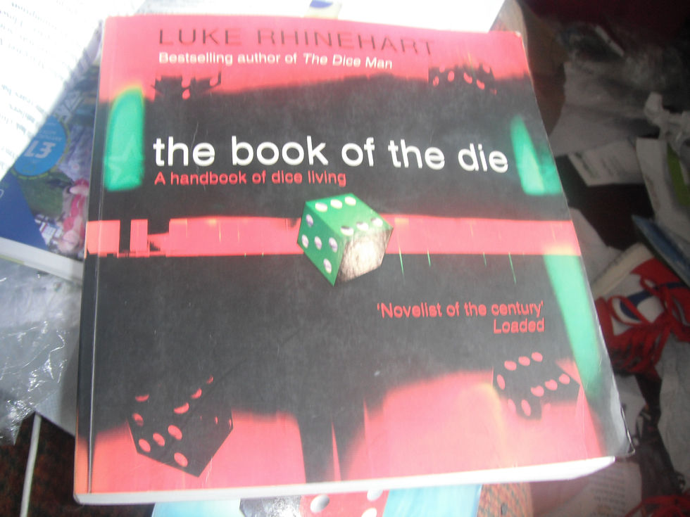 Book cover - Luke Rhinehart - The Book Of The Die