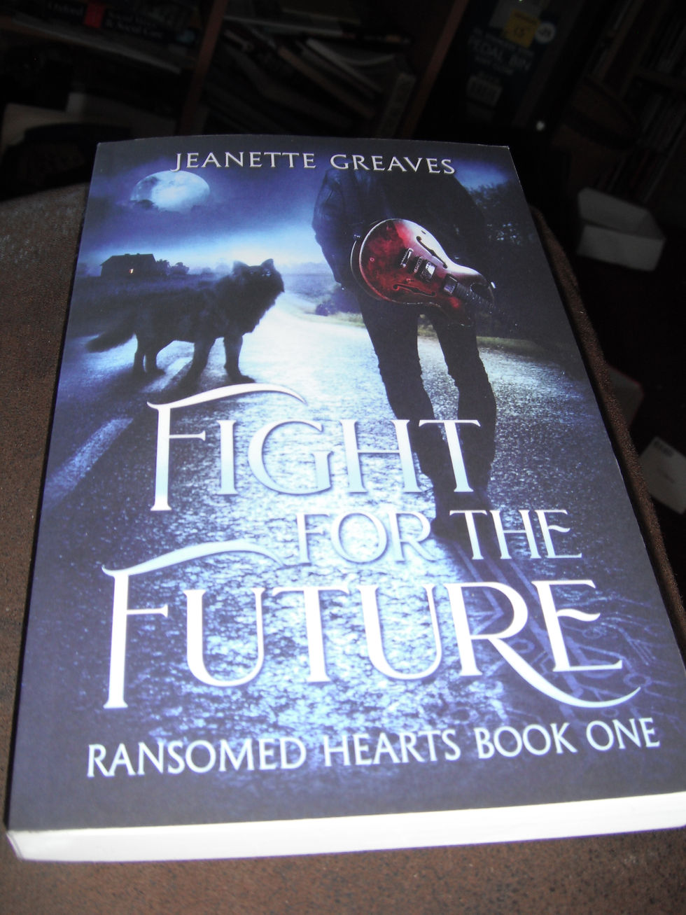 Fight For The Future book cover. Photo taken by me.
