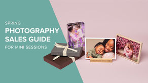Spring Photography Sales Guide for Mini Sessions