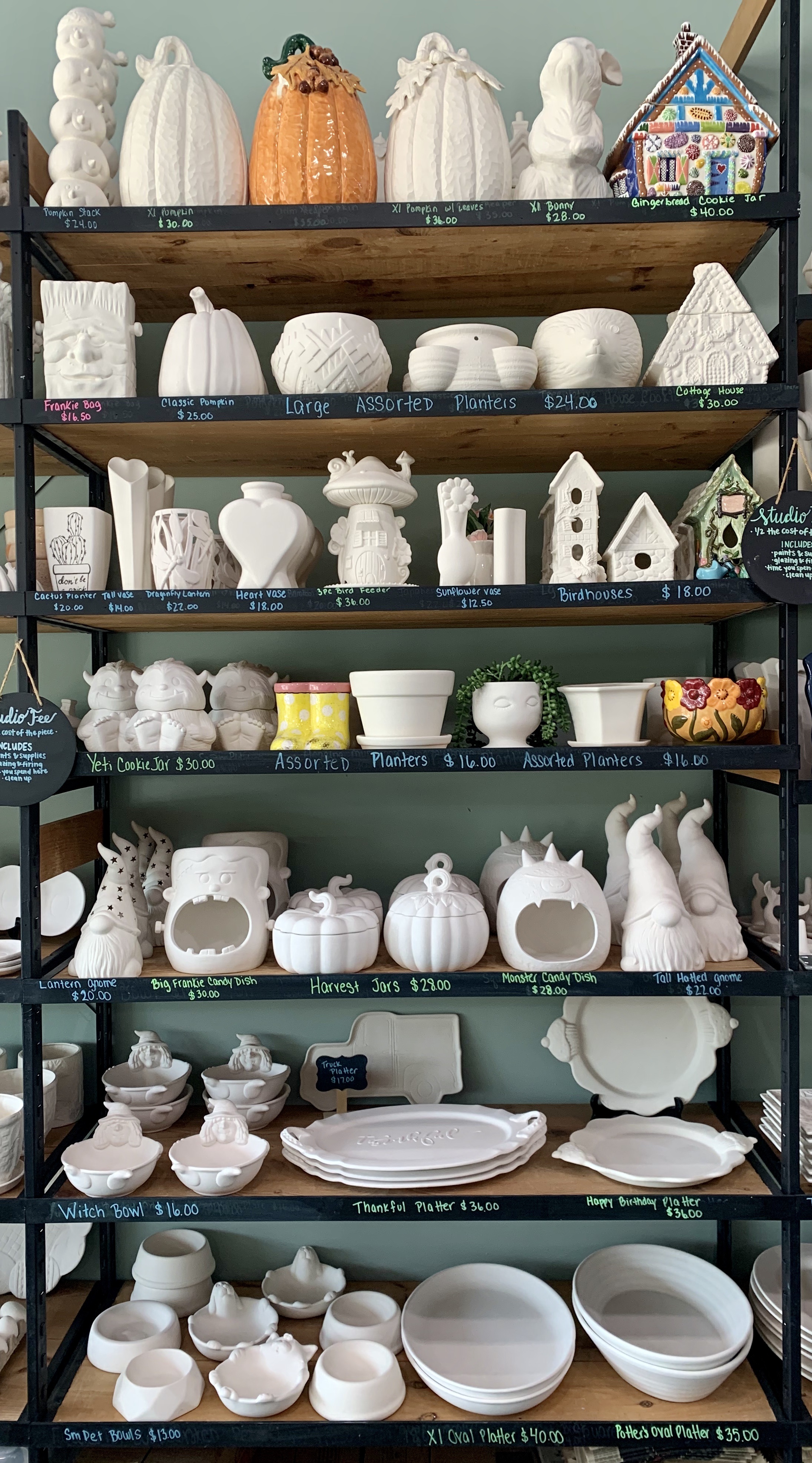 Paint Your Pot NC Cary Family Fun