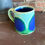 Thumbnail: Glossy interior blue dot cup