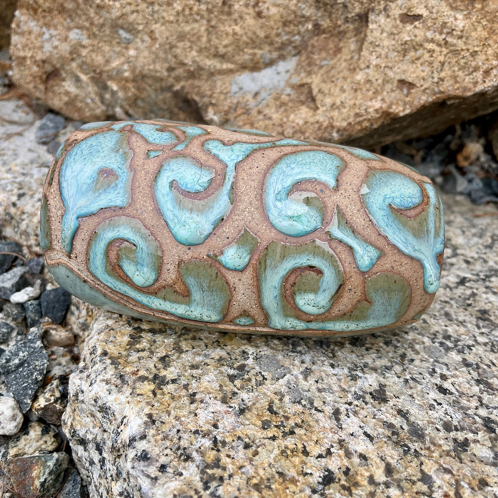 Thumbnail: Rutile swirl butter dish