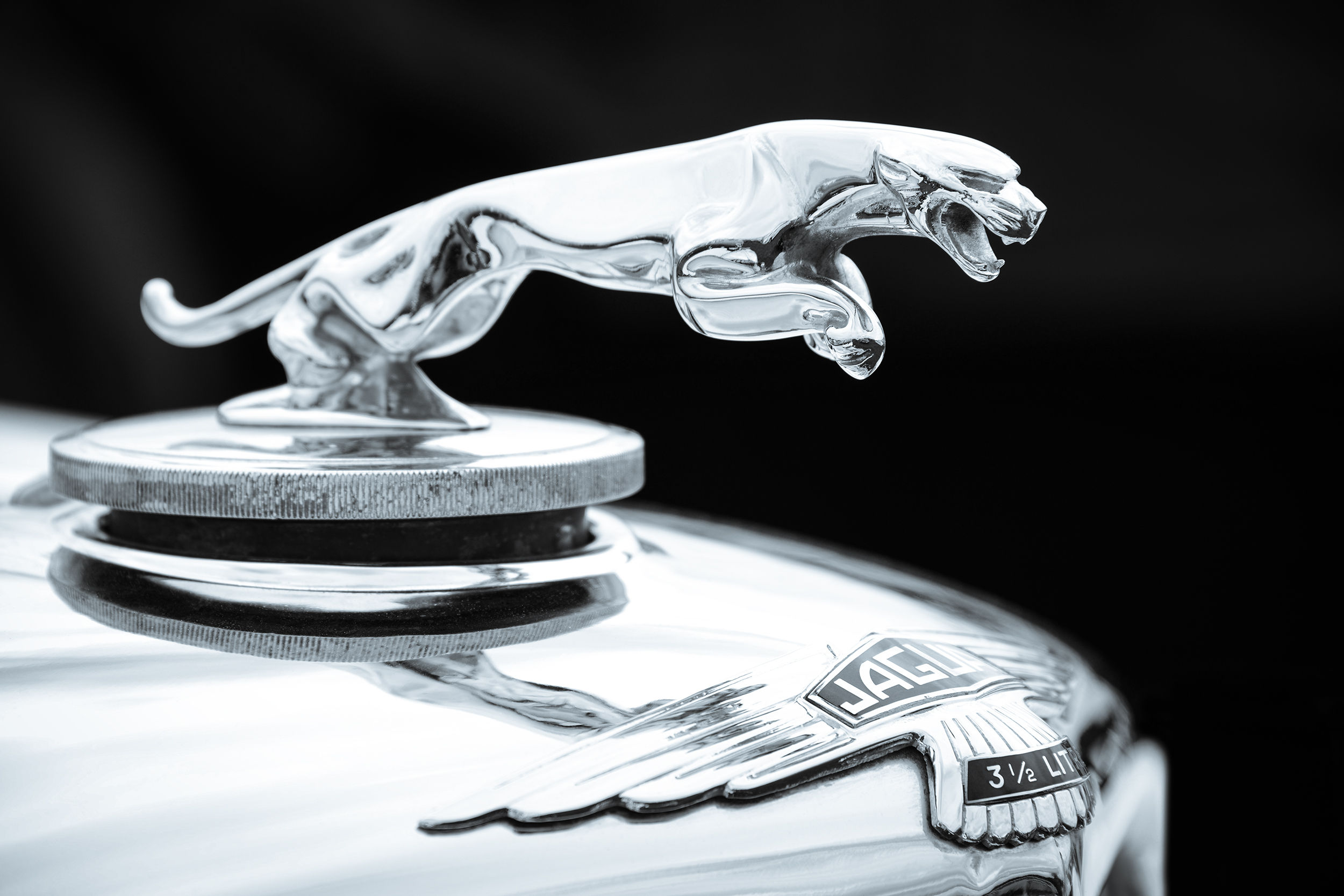 Jaguar 3.5 Litre Radiator Mascot