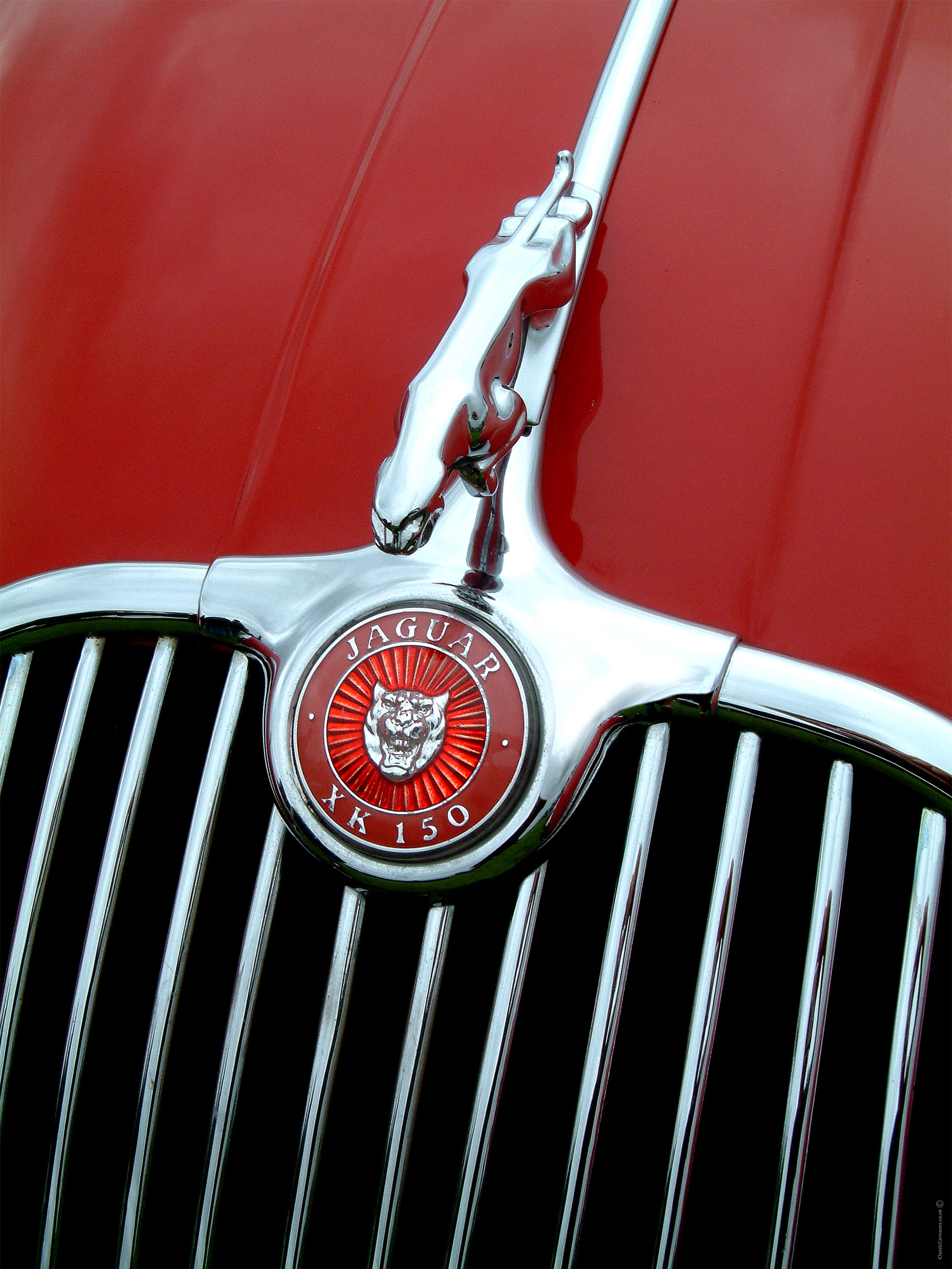 Jaguar XK150 Badge & Grille